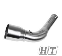Rear silencer Pro-Racing stainless steel, carbon end cap Arrow without ABE