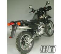Rear silencer Racing Paris-Dakar Replica stainless steel Arrow without ABE