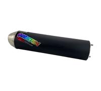 Rear silencer Tecnigas Quantum Aluminum Black