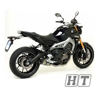 Rear silencer Thunder Titanium, carbon end cap Arrow with ABE