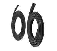 Rear Small Back Window Weatherstrip Seal Compatible with 1942 1966 Pickup Black Rubber Waterproof Easy Installation