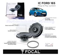 Focal Inside ICFORD165 6.5" Replacement Car 120W 2 Way Coaxial Speaker For Ford