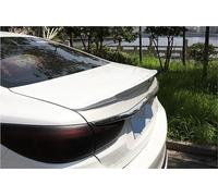 Rear Splitter For Mazda 6 For Atenza 2014 2015 2016 2017 2018 2019 ABS Plastic Primer Color Car Tail Wing Rear Trunk Spoiler(Carbon fiber pattern)