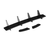 Rear Splitter For VW For Golf 7 GTI MK7 2013 2014 2015 2016 Rear Spoiler Lip Car Rear Bumper Diffuser Tail Apron Flaps Side Splitters