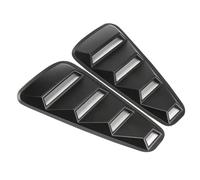 Rear Spoiler 1Pair 1/4 Quarter Side Window Louvers Scoop Cover Vent For Mustang 2005 2006 2007 2008 2009 2010 2011 2012 2013 2014 Car Rear Tail Wing