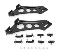 Rear Spoiler 5/7/10inch Universal Aluminum Alloy Rear Wing Trunk Racing Tail Spoiler Legs Mount Brackets Auto Spoiler Accessories Car Rear Spoiler Wing(10 inch)