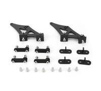 Rear Spoiler 5/7/10inch Universal Aluminum Alloy Rear Wing Trunk Racing Tail Spoiler Legs Mount Brackets Auto Spoiler Accessories Car Rear Spoiler Wing(5 inch)