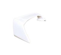Rear Spoiler ABS Spoiler Three Parts Or Four Car Boot Cover Rear Wing For Civic FD2 2006 2007 2008 2009 2010 2011(3Parts White)