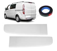 Rear Spoiler Barn Door Painted Frozen White Compatible With Transit Custom (2013-2024)