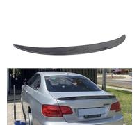 Rear Spoiler Compatible with BMW 3 Series E90 E92 E93 P M4 CS PSM ID Style, Car Trunk Lip Wing Tail Lid Accessories, Real Carbon, E