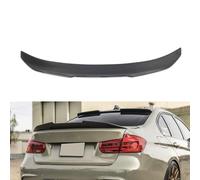 Rear Spoiler Compatible with BMW 3 Series F30 F35 F80 M3 PSM Style, Car Trunk Lip Wing Tail Lid Accessories, Real Carbon