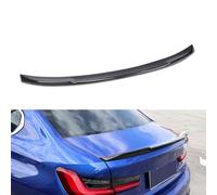 Rear Spoiler Compatible with BMW 3 Series G20 G28 M3 G80 P M4 CS DA AC MP PSM Style, Car Trunk Lip Wing Tail Lid Accessories, Real Carbon, D Style