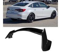 Rear Spoiler for 2022 2023 2024 2025 Honda Civic 11th 4dr Sedan ABS Gloss Black Type-R Style Trunk Wing Spoiler Accessories Exterior