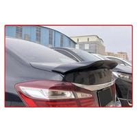 Rear Spoiler For Accord 9th 2014 15 16 17 Sedan 4 Door Rear Trunk Lid Car Spoiler Wings R Style Carbon Black Exterior Auto Accessories Rear Spoiler Wing(Matt black)