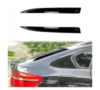Rear Spoiler For BMW X6 E71 2008 2009 2010 2011 2012 2013-2014 Gloss Rear Side Wing Spoiler ABS Plastic Modification Car Body Kit Rear Bumper Diffuser(Glossy Black)