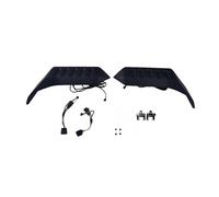 Rear Spoiler For Jeep For Wrangler JK JL 2007-2023 Car Rear Roof Light Spoiler Tail Side Splitter Top Wing Lip Standard 4 Color Lamp Wing Car Spoiler(2018- Up)