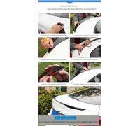 Rear Spoiler For Nissan For Sentra For Sylphy 2020 21 22 23 14th Spoiler Car Rear Trunk Lid Spoiler Wings ABS Accessories Body Kit Car Rear Spoiler(WHITE)