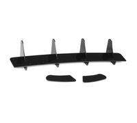 Rear Spoiler For VW For Golf 7 VII MK7 For GTI 4 Fins Car Rear Bumper Diffuser Side Splitters Spoiler Lip 2013-2016 Car Rear Tail Wing