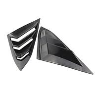 Rear Spoiler Side Vent Window Louvers Car Rear Quarter Spoiler Panel ABS Sun Shade For Civic Seden 2015-2020 Trunk spoiler