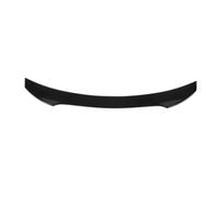 Rear Spoiler Side Wing For Civic X 10th Hatchback 2016-2019 ABS Glossy Black Carbon Fiber Look Rear Trunk Spoiler Boot Lip Wing(Glossy black)