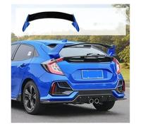 Rear Spoiler Tail Wing For Civic 2016 2017 2018 2019 2020 10th Gen FK7 Hatchback Rear Spoiler Type-R Style Tuning Roof Wing Trunk Lip Decoration(Blue Black)
