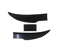 Rear Spoiler,Three-Piece Rear Spoiler Wing Lip,Stick Mount For Hatchback Sedan SUV Coupe Pickup Truck Scooters | For Vehicles Car Show And Daily Use