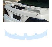 Rear Spoiler Wing, Compatible with Infiniti M Series Y51 2010-2013, Duckbill Trunk Exterior High Kick Tail Deck Lid Splitter, C White