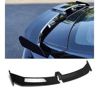 Rear Spoiler Wing, Compatible with MG6 MK3 2020-2024, Duckbill Trunk Exterior High Kick Tail Deck Lid Splitter, B Black