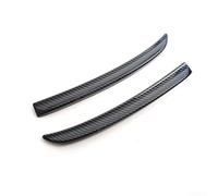 Rear Spoiler Wing Fins for Mini Cooper F56 F55 JCW Style Carbon Fibre Effect Tail Decoration(Carbon Fiber)