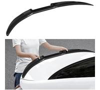 Rear Spoiler Wings for BMW M4 G82 2020 2021 2022 2023 2024 2025,Trunk Spoiler Wing Lid Spliter Rear Trunk Lip Car Accessories,Bright Black