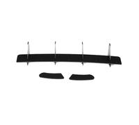 Rear Spoilers 4 Fins Car Rear Bumper Diffuser Side Splitters Spoiler Lip ABS Plastic For VW For Golf 7 VII MK7 For GTI 2013 2014 2015 2016 Spoiler Lip Wing