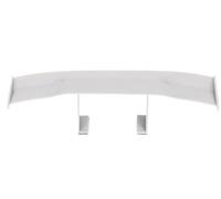 Rear Spoilers Car Rear Spoiler Boot Small Wing Model Decoration Auto Accessories Universal Wing GT Style Small Rear Trunk Spoiler Wing Spoiler Lip Wing(Gray)