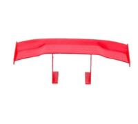Rear Spoilers Car Rear Spoiler Boot Small Wing Model Decoration Auto Accessories Universal Wing GT Style Small Rear Trunk Spoiler Wing Spoiler Lip Wing(Red)