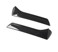Rear Spoilers Car Rear Window Side Splitter Wing Exterior Trim Left Right Auto Replacement 2PIECE Only For SEAT LEON 5F For FR Mk3 MK3.5 2013-2021 Spoiler Lip Wing(Carbon fiber print)