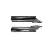 Rear Spoilers For BMW 5 Series F10 F11 Sport 520i 530 2010-2016 Pair Front Bumper Lip Spoiler Reduce Wind Resistance Bumper Corner Splitter Spoiler Lip Wing(Carbon Fiber Look)