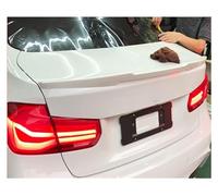 Rear Spoilers For BMW For 3 Series F30 F35 For M4 320i 325i 330i 2013 14 15 16 17 18 19 Rear Trunk Lid Car Spoiler Wings(WHITE)