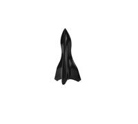 Rear Spoilers For BMW W211 W204 E36 E46 E92 Accessories For A3 For Passat B8 For Model Y 2023 Car Roof Shark Fin Style Diffuser Spoiler Universal Spoiler Lip Wing(Bk 1piece style1)