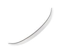 Rear Spoilers For Chevrolet For Malibu 2012-2018 Small Pressure Wing Rear Trunk Lid Spoiler Fender Carbon Black Sport Modified Parts Suitable Spoiler Lip Wing(White)