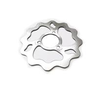 Rear Sprocket Chain Wheel Gear And Rear Brake Disc For FB Mondial SMX 125 Compatible Parts