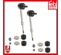 Rear Stabiliser Link Anti Roll Bar x2 Febi 30830 For Volvo S60 S80 V60 30736875