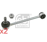 Rear Stabiliser Rod Strut FEBI x2 pcs Fits BMW E81 E82 E87 E88 E90 33556764428