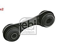 Rear Stabiliser Rod Strut FEBI x2 pcs Fits OPEL SAAB FIAT VAUXHALL 9-3 444275