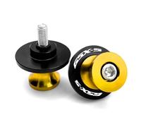 Rear Stand Frame Sliders for SU&ZU&KI GSX-S750 GSX-S1000 GSX-S1000GT GSX-S950 GSXS 750 1000 2011-2023 2024 Motorcycle M8 Swingarm Spool Slider Stand ScrewsNO.64(Gold)