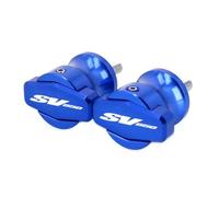 Rear Stand Frame Sliders For Suzuki SV650 SV650S 1999-2024 2025 Motorcycle Accessories CNC M8 Swingarm Sliders Spools Paddock Stand Bobbins(Blue-SV650)