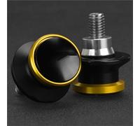 Rear Stand Slider 10MM Motorcycle Accessories Swingarm Spools Slider Stand Screws For KAWASAKI ZX9R ZX 9R 1994 1995 1996 1997 1998(Yellow1)