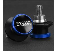 Rear Stand Slider 8MM Motorcycle Swing Arm Spools Slider Stand Bobbins For KAWASAKI EX500R EX 500 R 1990 1991 1992 1993 1994 1995 1996-2009(Blue B)