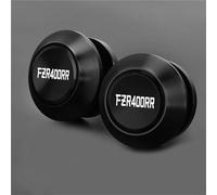 Rear Stand Slider Motorcycle 6MM Swingarm Spools Rear Stands Screw Sliders Accessories For Y-AMAHA FZR400RR FZR 400 RR 1992 1993 1994 1995 1996 1997(Black A)