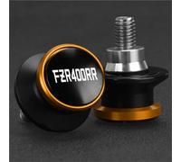 Rear Stand Slider Motorcycle 6MM Swingarm Spools Rear Stands Screw Sliders Accessories For Y-AMAHA FZR400RR FZR 400 RR 1992 1993 1994 1995 1996 1997(Orange B)