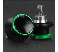 Rear Stand Slider Motorcycle Accessories 10MM Swingarm Spools Slider Stand Screws For KAWASAKI ZX9R ZX 9R ZX9 R 1994 1995 1996 1997 1998(Green)