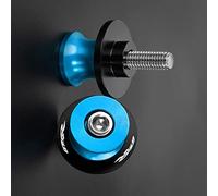 Rear Stand Slider Motorcycle Accessories CNC Aluminum Swingarm Spools Slider Rear Stand Screws For HYOSUNG GT125R GT 125 R GT650R GT65S(Light blue)